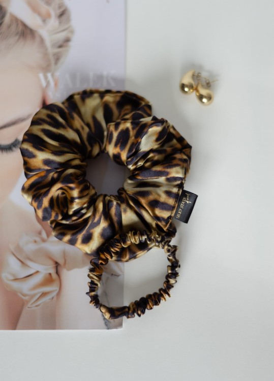 mini schrunchie panterka